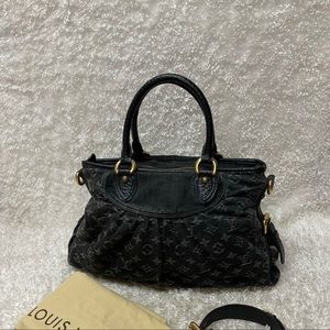 Authentic Louis Vuitton Neo Cabby Denim Shoulder Bag 💥